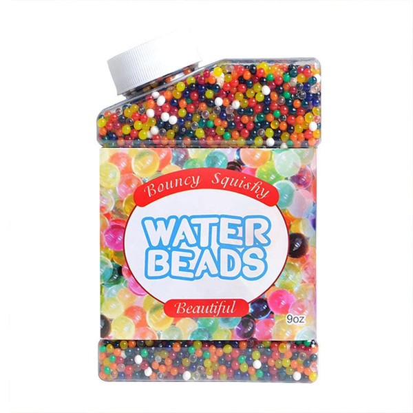 KhushBake Colorful Water Beads Pack of 50500 Pcs, Refreshingly Soft and Soothing Water Absorbing Beads for Vases, Plants Soil, Parties, and Home Decoration
