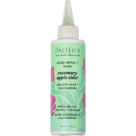 Pacifica Scalp Detox Tonic – Rosemary & Apple Cider Scalp Exfoliator with Salicylic Acid – Clarifying Scalp Scrub for Build-Up Removal & Purification – Itchy, Dry Scalp Treatment – Vegan & Cruelty-Free – 5 oz