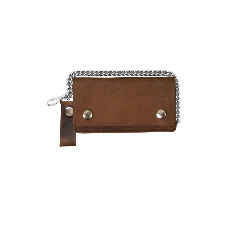 Hot Leathers (WLC2006 BROWN, 6") Bi-Fold Wallet