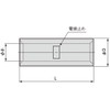 JAPPY B-250 JP Bare Compression Sleeve Butt Sleeve (B Shape)