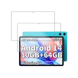 [2 Pack] Screen Protector for TECLAST P30 Android 14 Tablet 10 inch Tempered Glass Film Compatible with TECLAST P30 10.1 Inch 2024 Anti- Scratch Sensitive Dropproof Screen Protector for TECLAST P30