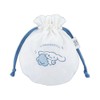 Flower Ring Drawstring Pouch (Sanrio Characters) Cinnamoroll LSR-P005-B
