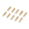 10Pcs 3D Printer Nozzle Kit High Flow Smoother Operation Bass