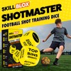SKILL BLOX Football Shooting Training Dice (2 pcs) | Football