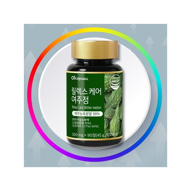 Ronioel 릴렉스케어 여주정 90정 (3개월분) Relax Care Bitter Melon Extract