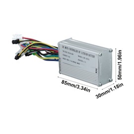 Electric Bike Controller Kit with Brake Handle Thumb Throttle 250W 350W Heat Dissipation Electric Bike Conversion Kit