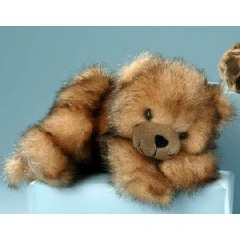 Liegebär Teddybär braun 27 cm