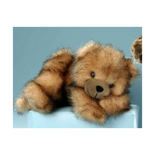 Liegebär Teddybär braun 27 cm
