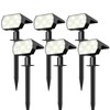 NYMPHY Solar Lights Outdoor Waterproof IP68, 56 LED 3 Lighting