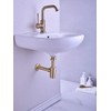 GORDEE Bathroom Sink Stopper P-Trap Complete Set Adjustable Bottle Trap