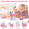 WorWoder Electronic Singing Walking and Barking Plush Dog Toy Interactive