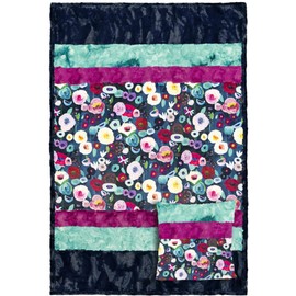 Minky Picture Perfect You Grow Girl Cuddle Kit Shannon Fabrics