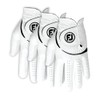 FootJoy WeatherSof Men's 3-Pack Golf Glove, White