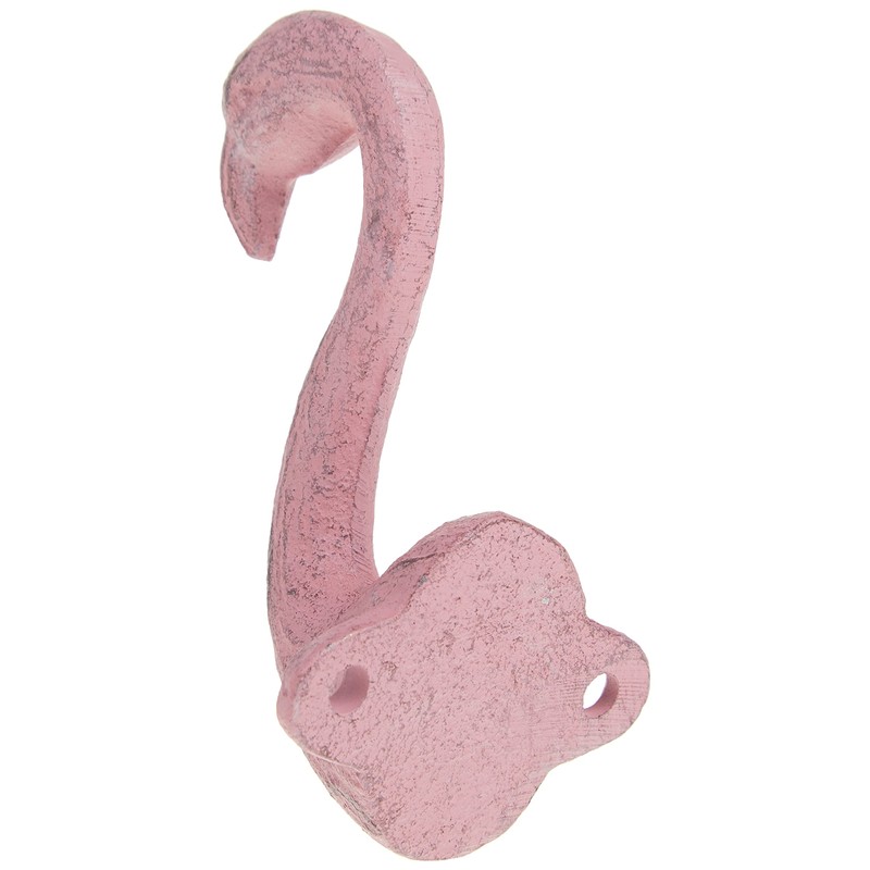 Abbott 27-Iron AGE/365 Collection Flamingo Wall Hook, Antique Pink