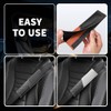 2 PCS Carbon Fiber & Faux Leather Car Seat Belt