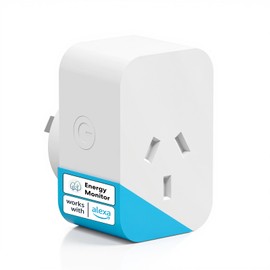 meross Mini Smart Plug with Energy Monitor, 10A WiFi Outlet Socket Support Voice & App Remote Control, Timer, Offline Control, Compatible with Alexa, Google Home, SmartThings, 1 Pack