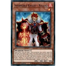 Infernoble Knight - Roland - TOCH-EN014 - Ultra Rare - 1st Edition