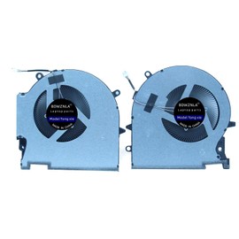 BDWZNLA 12W 12V CPU Fan for HP OMEN 17 Laptop, 21cm Length, Compatible with 17-CK Plus Series