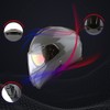 Martian Motorcycle Modular Full Face Helmet Flip up Dual Visor