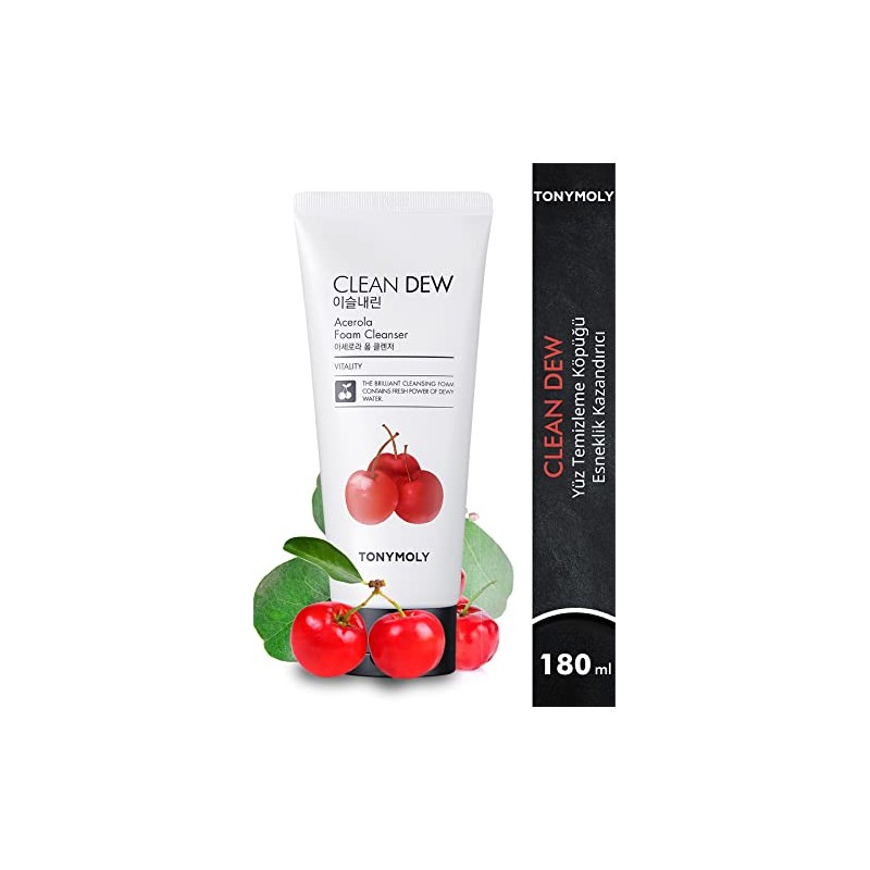 TONYMOLY - Espuma Limpiadora de Acerola Clean Dew