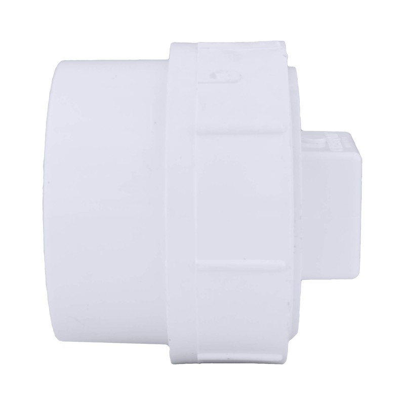 Charlotte Pipe 4" Cleanout Plug Adapter Pipe Fitting - Schedule