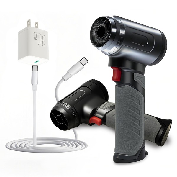 Turbo Dryer Blower for Car, 1600g Instant Thrust Car Dryer