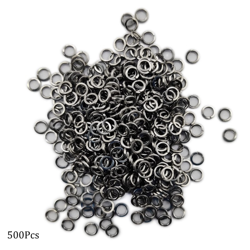 M2 Split Lock Washer, 304 Stainless Steel Spring Lock Washer,