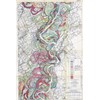 1944 Fisk Mississippi Meander Map Ancient River Bed Sheet 4