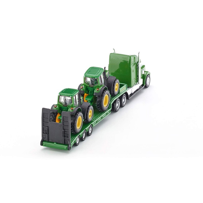 siku 1837, Low Loader with 2 John Deere Tractors, 1:87,