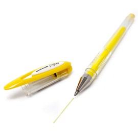 Uni-Ball Signo Pastel (120 AC) by 120AC J Gel Ink Rollerball Pen – Yellow