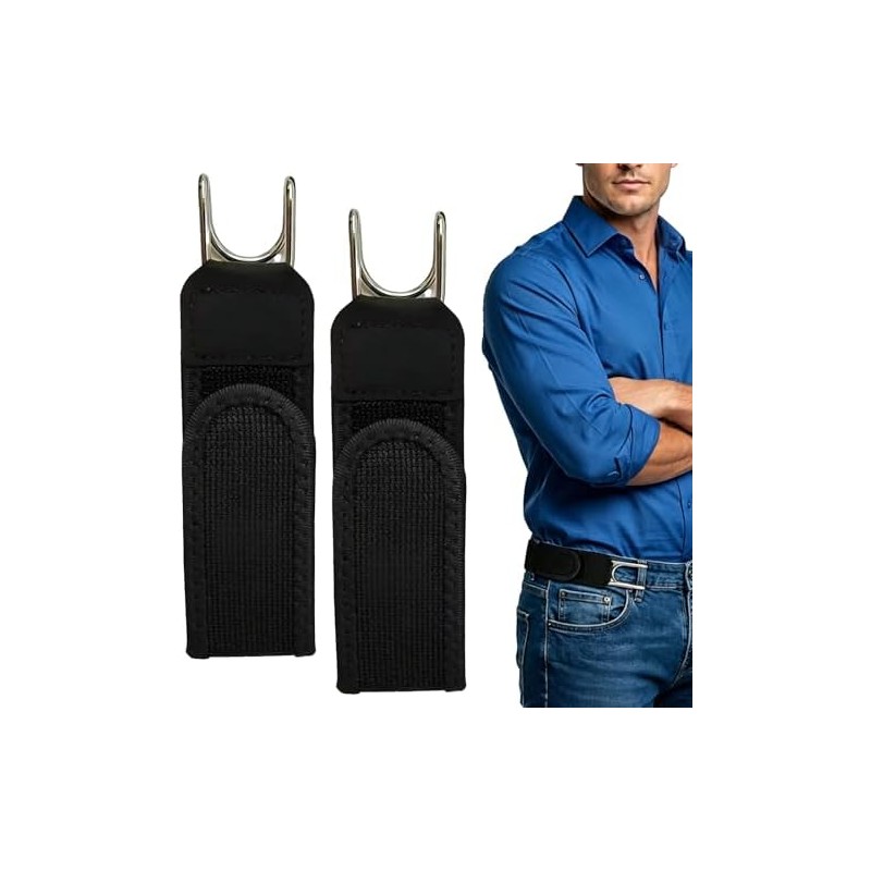 Cinturón sin hebilla unisex – Pack 2 piezas Marrón de