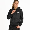 LEONE 1947 ABX146 Felpa con Cappuccio Zip Logo Poly French