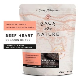 Back 2 Nature Premios Deshidra. Corazón/ Hígado Res 100 Grs TIPO DE CARNE CORAZÓN