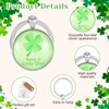 8 Piece Key Chain Clover Leaf Set, Key Chain Lucky