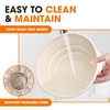 Cheer Collection Bread Proofing Basket Set- Sourdough Starter Kit with