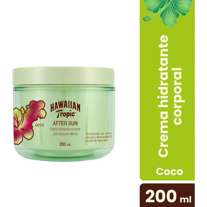Hawaiian Tropic Crema Corporal After Sun Coco 200ml