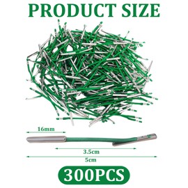 400 Pcs Treasury Tags 45mm Treasury Tags Metal-Ended Stationary Treasury-Tag,Cord Paper Tie Portable String Binders