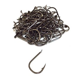 Orurdo QB500095a16n0 Single Hook Surf Iseni #16 100 Pieces, Chrome Black (Suzuki, Flounder, Madai, Black Dai, etc.)