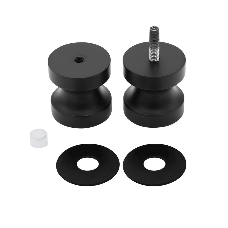 CKB Shower Glass Door Knob, Double Sided Pull Handle for