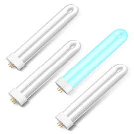 DoRight 4 Pack Replacement Bulb for Zap with 4 Pin Base，U Shaped Lamp Tube Compatible for Dining Room, Living Room, Garden, Farm, Patio, Lawn,Other Outdoor