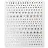 Nail Sticker Star Silver Silver Nail Sticker Nail Art Self