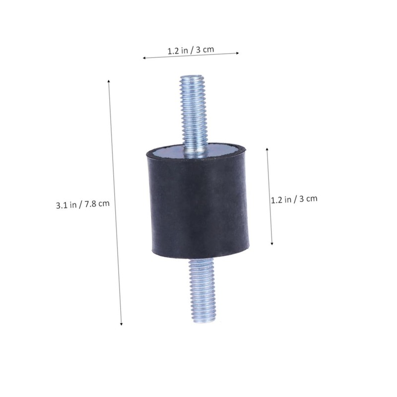 FUNOMOCYA Rubber Mounts Set 4pcs 30x30cm Vibration Damper for Air