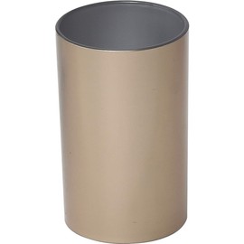 EVIDECO 6176198 Golden Collection Bath Water Tumbler-Toothbrush Holder PS, Gold