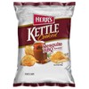 Herr's Mesquite Barbecue Kettle Chips, 7.5 Ounce (Pack of 12 Bags) - Smoky Mesquite Flavor, Extra Crunch from Kettle-Cooking, Perfect for Any Occasion - No Artificial Flavor