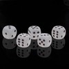 WeLoveBeads W6 Cube (16 mm) in Crystal Clear Matte /