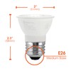 Xtricity LED PAR16 Dimmable Spot Light Bulb, 7W (50W Equivalent),
