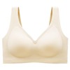 SOFT INTENTION Women's Seamless Bra Wireless Bra Full Coverage Push