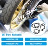 4 PCS Front and Rear ABS Wheel Speed Sensor Compatible