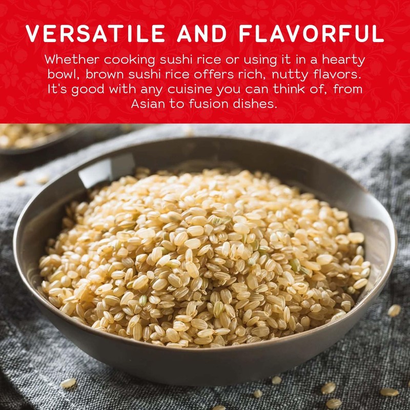 SHIRAKIKU Brown Rice Genmai | Premium Short Grain Rice |