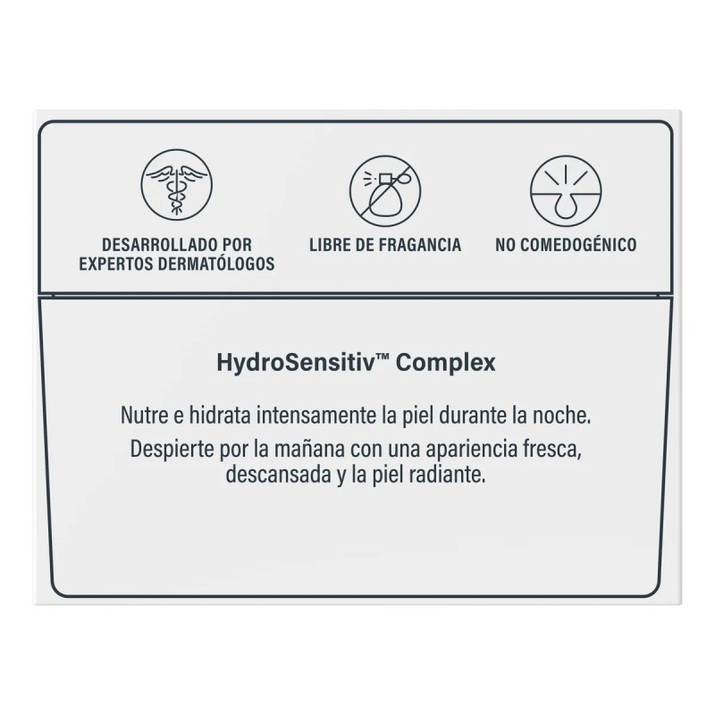 Cetaphil Optimal Hydration Crema Facial de Noche, Piel Seca y